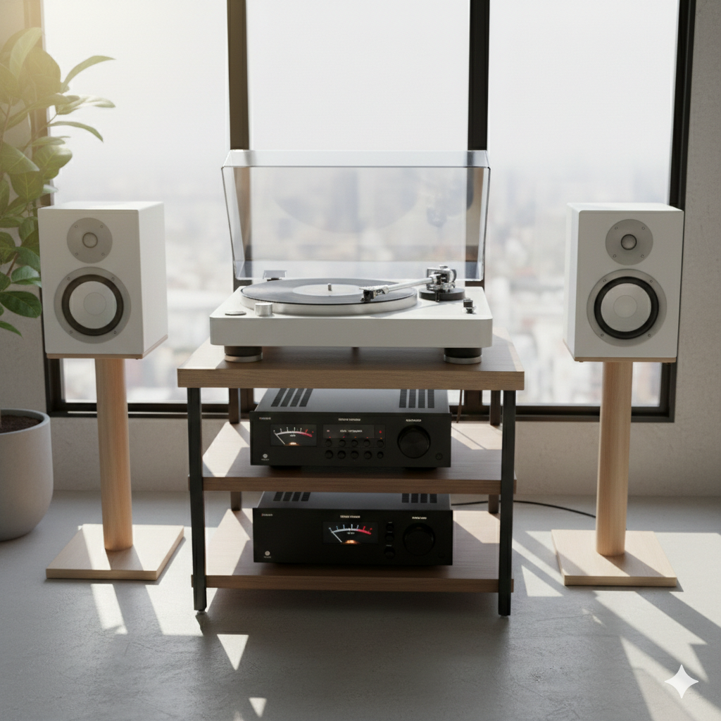 Tocadiscos con previo integrado vs sin previo: qué significa y cuál elegir